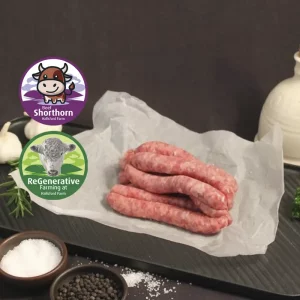 Hallsford Beef Shorthorn Sausages