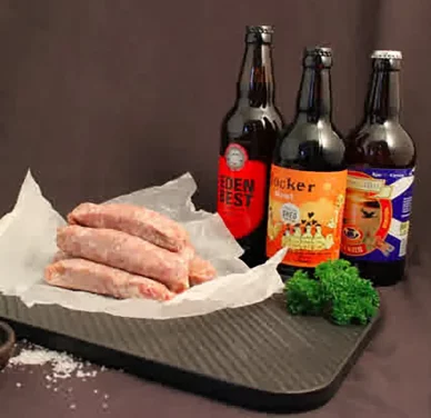 Pork & Ale Sausages – 500g